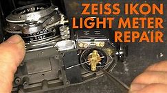 Zeiss Ikon Contessa Light Meter Repair