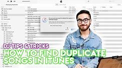 How To Find & Remove Duplicate Songs From iTunes Library - Quick & Easy!