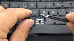 How to : Individual Laptop Keyboard Keys Fix Repair Installation Guide HP Compaq Pavilion HD