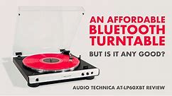 Are BLUETOOTH Record Players Good? AUDIO TECHNICA AT-LP60XBT Review!!!