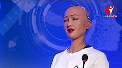 Sophia, The First Humanoid Robot speaks in Nepal