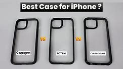 Spigen vs Totem vs Casegear - Best Case for iPhone ? ( DROP TEST & REVIEW )