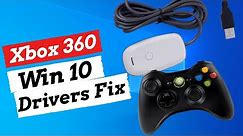 How to fix xbox 360 controller wireless receiver drivers | Windows 10 Build 2004