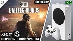 PUBG: Rondo Map - Xbox Series S Gameplay + FPS Test