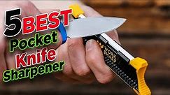 Pocket Knife Sharpener 2024🏆 Top 5 Best Pocket Knife Sharpener Review