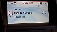 Opel Insignia - CD500 NAVI works with DVD-MP3 too