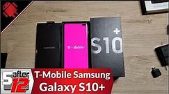 T-Mobile Samsung Galaxy S10+ - Unboxing and initial setup