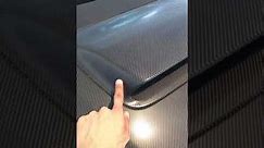Product review - Vvivid True R carbon fiber vinyl hood wrap