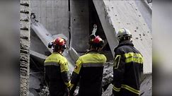 Firemen Recover the Body of the Fourth Victim in Florence, Italy