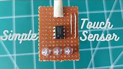 How to make touch sensor // Amazing project using 555 ic