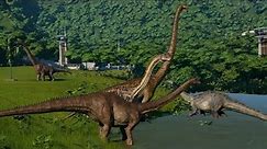 Jurassic World Evolution - All Biggest Dinosaurs (1080p 60FPS)