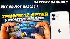 IPHONE 12 3 MONTH REVIEW | IPHONE 12 BGMI & PUBG TEST | IPHONE 12 BUY OR NOT IN 2024 ?