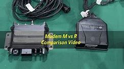 Modem M vs R Comparison Video