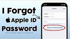 How to reset your Apple ID password | if You forgot Apple ID password | 9to5iOS