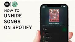 🎵 How to Unhide Songs on Spotify | iOS/Android (2023) | Bring Back Your Favorites 🌟