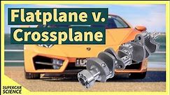 Flat-plane vs Cross-plane Crankshafts...Which is Better? | Quick Science