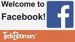 Welcome to Facebook!