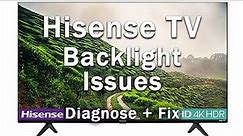 Hisense TV Backlight Issues + Common Problems | 3-Min Troubleshooting