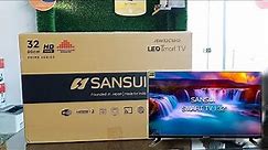 Sansui Smart LED Tv 32 Inch || Full unboxing and review 2023 in Hindi ||@SansuiOfficial #sansui