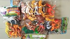 Plastic Animals Unboxing Order Flipkart | Animals Toys Collection- Small Animal Toys Set Unboxing #2
