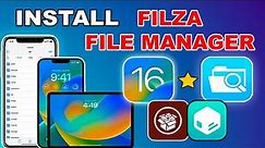 Install/Download Filza File Manager iOS 16/15| Install Filza iPhone/iPad| Install Cydia/Sileo iOS 16