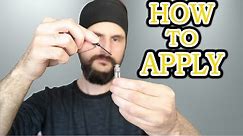 How to Apply Perfume From 1ml Sample
