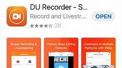 How to use DU Screen Recorder on your laptop | Apple MacBook Air