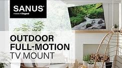Install the SANUS Outdoor Full-Motion TV Mount