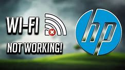 Fix HP Wi-Fi Not Working in Windows 10/8/7 [2024]