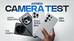 S24 Ultra vs iPhone 15 Pro Max vs Vivo X100 Pro vs HONOR Magic 6 Pro DEFINITIVE Camera Test