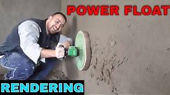 Cement Plaster Finishing Machine Refina Power Float Internal Rendering