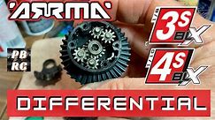 ARRMA HOW-TO: 3S AND 4S DIFF REBUILD | GEARS, BEARING, GREASE AND DIFF FLUID.