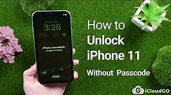 How To Unlock an iPhone 11 Without Passcode Or Apple ID !! Unlock iPhone Without Passcode !!