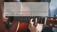 Learning To Play Guitar Barre Chords Season 1 Episode 1