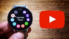 How to watch YouTube videos on Samsung Galaxy Watch Active 2!