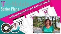 T-Mobile Adds Essentials Plan to their 55+ Senior Unlimited Plan Line-Up
