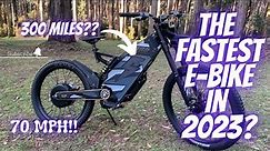 5 Fastest Electric Bikes 2023: Highest Speed Ebikes In The World!