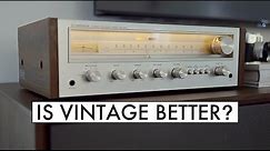 Is Vintage HiFi BETTER? - Pioneer SX-450 Stereo Receiver Review