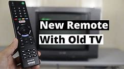 New Sony TV Remote with Old TV | Does it Work?