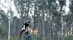 BMX Freestyle Rider Teen Falls While Attempting Dirt Jumps