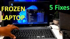 How to Fix a Frozen Laptop – Laptop Freeze Problem Solution
