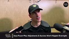 Sidney Crosby Says Penguins' Power Play Success Won't Happen Overnight