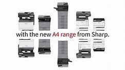 Sharp A4 Range - devices that flex with your business needs.