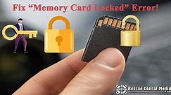 Fix "Memory Card Locked" Error! [Ultimate Video Guide]