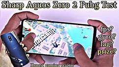 Sharp Aquos Zero 2 Pubg Test With gyro review | ADS shadow Gaming