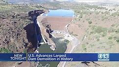 US advances largest-ever dam demolition