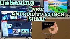 Sharp UHD 4K TV 60 Inch Terbaru || Sharp 4T-C60CK1I Android NEW 2021