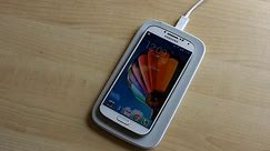 The official Samsung Galaxy S4 wireless charging kit