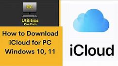How to Download iCloud for PC Windows 10, 11