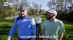 Watch Bryson DeChambeau play Masters course without a golf club